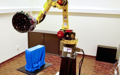 Robot R2OBBIE-3D pour la numérisation 3D haute résolution