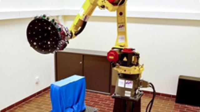 R2OBBIE-3D robot for high resolution 3D scanning